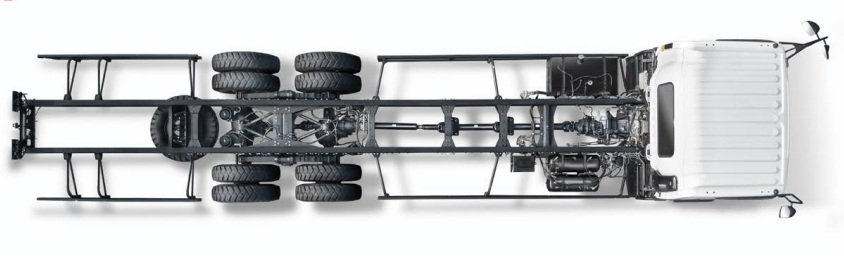 CHASSIS ISUZU GIGA FVZ FUL BODY MONTING CHASSIS ISUZU GIGA FVZ FUL BODY MONTING