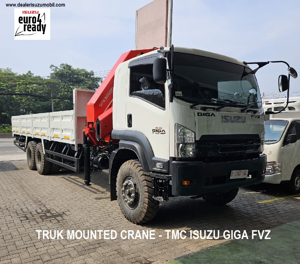 TRUK MOUNTED CRANE ISUZU GIGA FVZ