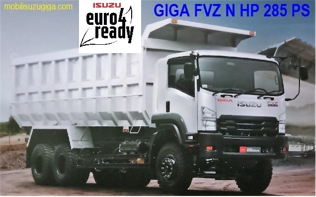 Dump truk isuzu GIGA FVZ 285 PS