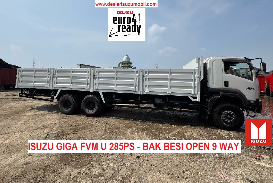 BAK BESI 9 WAY ISUZU GIGA FVM U HP 285 PS 6x2 BAK BESI 9 WAY ISUZU GIGA FVM U HP 285 PS 6x2
