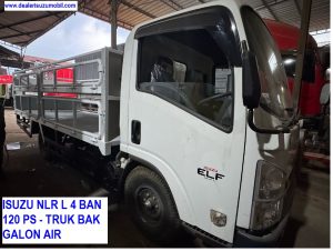 TRUK GALON AIR ISUZU NLR 4 BAN
