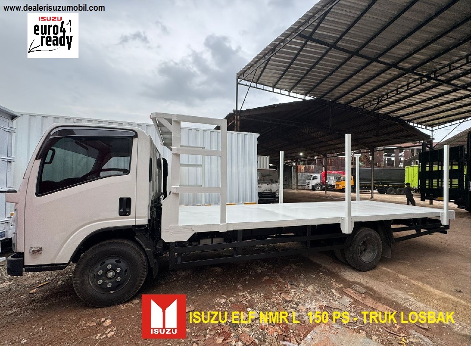 TRUK LOSBAK FLAT BED ISUZU NMR L 150 PS TRUK LOSBAK FLAT BED ISUZU NMR L 150 PS