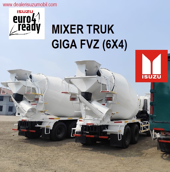 Truk Mixer 8 kubik isuzu GIGA FVZ Truk Mixer 8 kubik isuzu GIGA FVZ