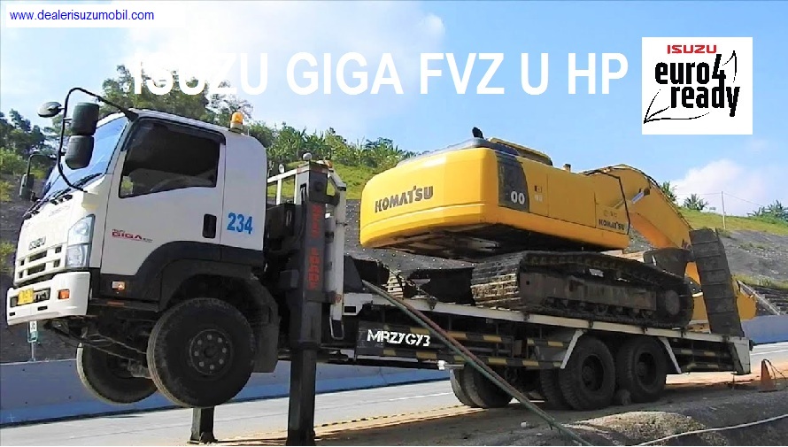 TRUK SELF LOADER ISUZU GIGA FVZ 6x4 TRUK SELF LOADER ISUZU GIGA FVZ 6x4