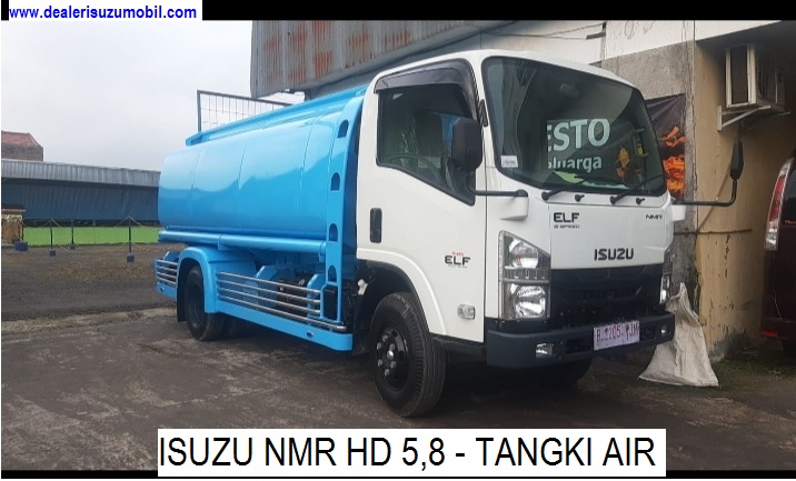 Truk Tangki AIR ISUZU NMR HD 58