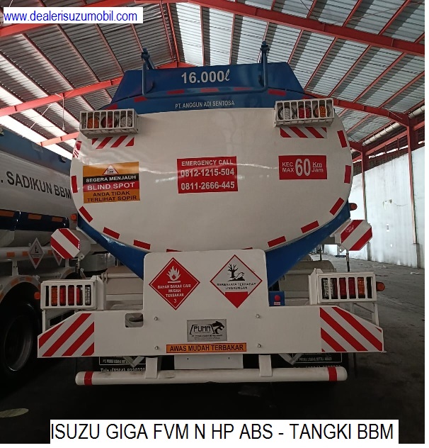 TRUK TANGKI BBM ISUZU GIGA FVM N HP ABS 6X2 TRUK TANGKI BBM ISUZU GIGA FVM N HP ABS 6X2