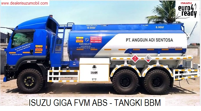 TRUK TANGKI BBM ISUZU GIGA EURO 4 TRUK TANGKI BBM ISUZU GIGA EURO 4