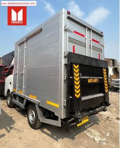 isuzu traga box alumunium tail gate