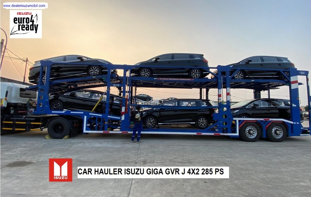isuzu GIGA GVR J 245 PS aplikasi CAR HAULER