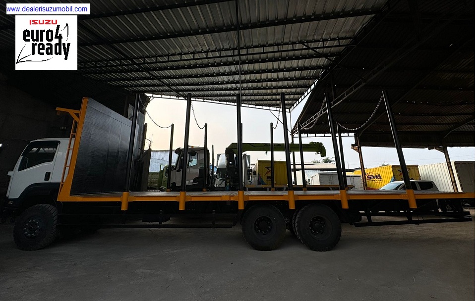 LOGGING TRUK ISUZU GIGA FVZ U HP 6X4 285 PS