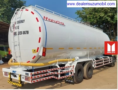 truk tangki hi blow angkutan semen curah kapasitas 30 ton