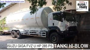 KAROSERI TANGKI HI BLOW ISUZU GIGA 10 RODA