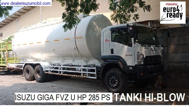 KAROSERI TANGKI HI BLOW ISUZU GIGA 10 RODA
