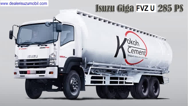 TANGKI HI BLOW ANGKUTAN SEMEN CURAH ISUZU GIGA 10 RODA