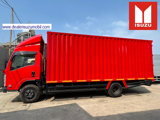 ISUZU NMR L BOX BESI 6 METER