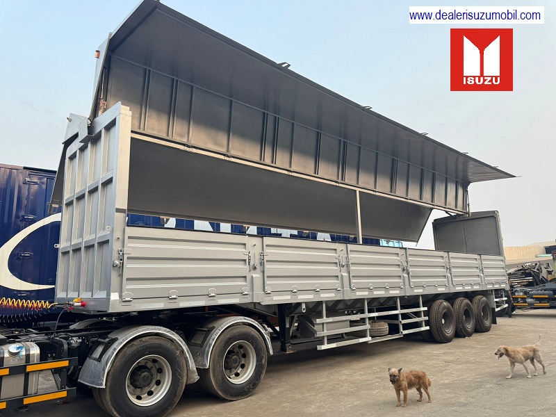 isuzu Giga GVZ APLIKASI WING BOX
