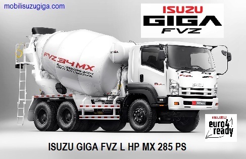 MIXER TRUK ISUZU GIGA FVZ 285 PS MIXER TRUK ISUZU GIGA FVZ 285 PS