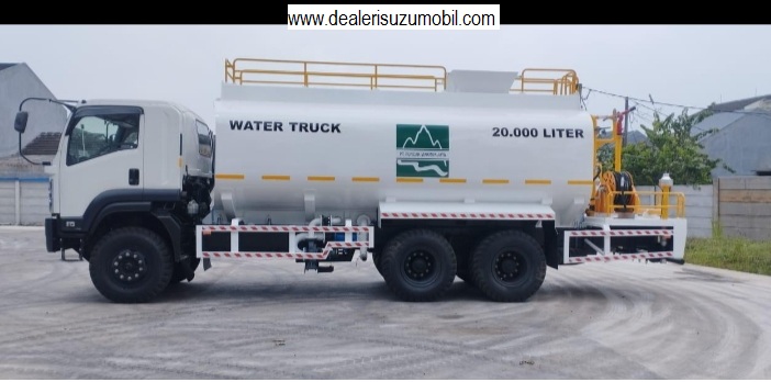 Isuzu Giga FVZ 285 PS Aplikasi Water Truk mining