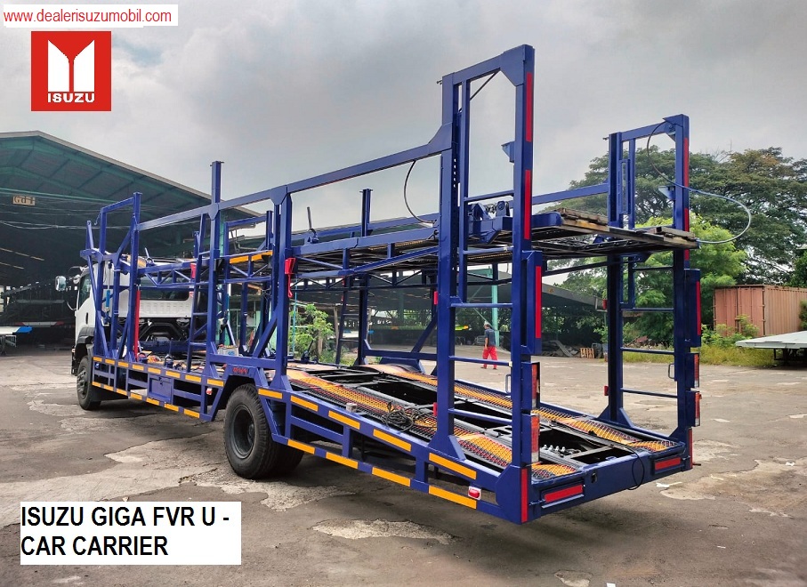 car carrier ISUZU GIGA FVR U euro 4