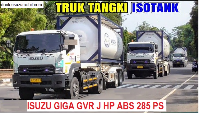 TRUK ISOTANK ISUZU GIGA GVR J 285 PS