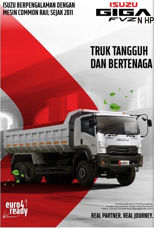 ISUZU GIGA FVZ N HP 285 PS 6X4