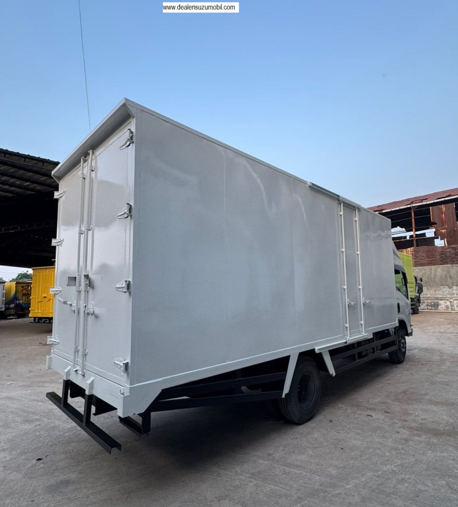box besi flat pintu samping NMR L bagian belakang