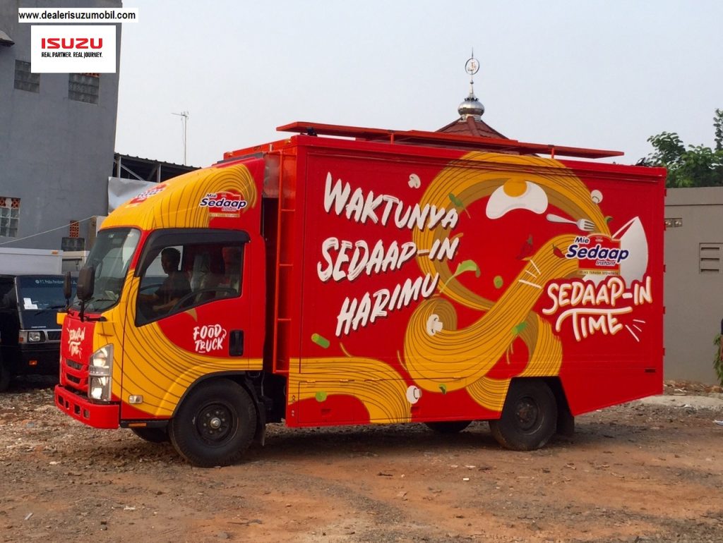 ISUZU NLR L 120 PS APLIKASI FOOD TRUCK