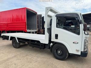 ISUZU NLR L aplikasi LOSBAK FLAT DECK